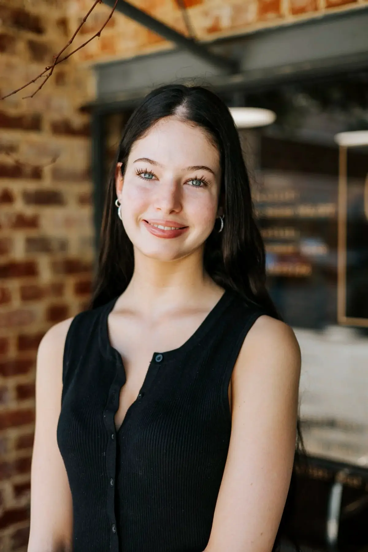 Darcie, 1st Year Apprentice at George & Ivy eco hair salon, Fremantle