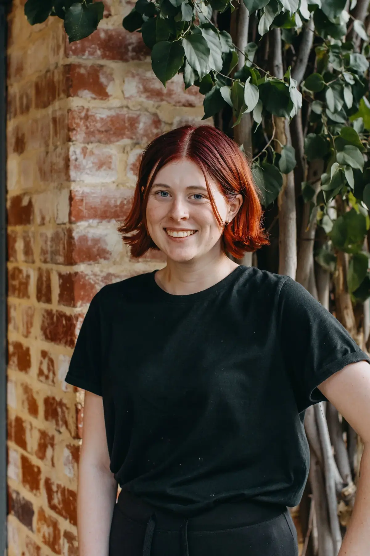 Vicky, 2nd Year Apprentice at George & Ivy eco hair salon, Fremantle